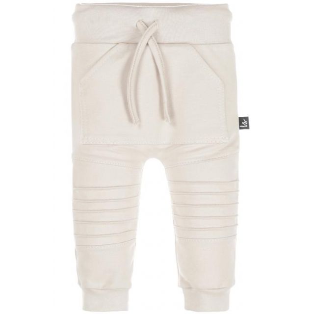 Pocket biker broekje sand