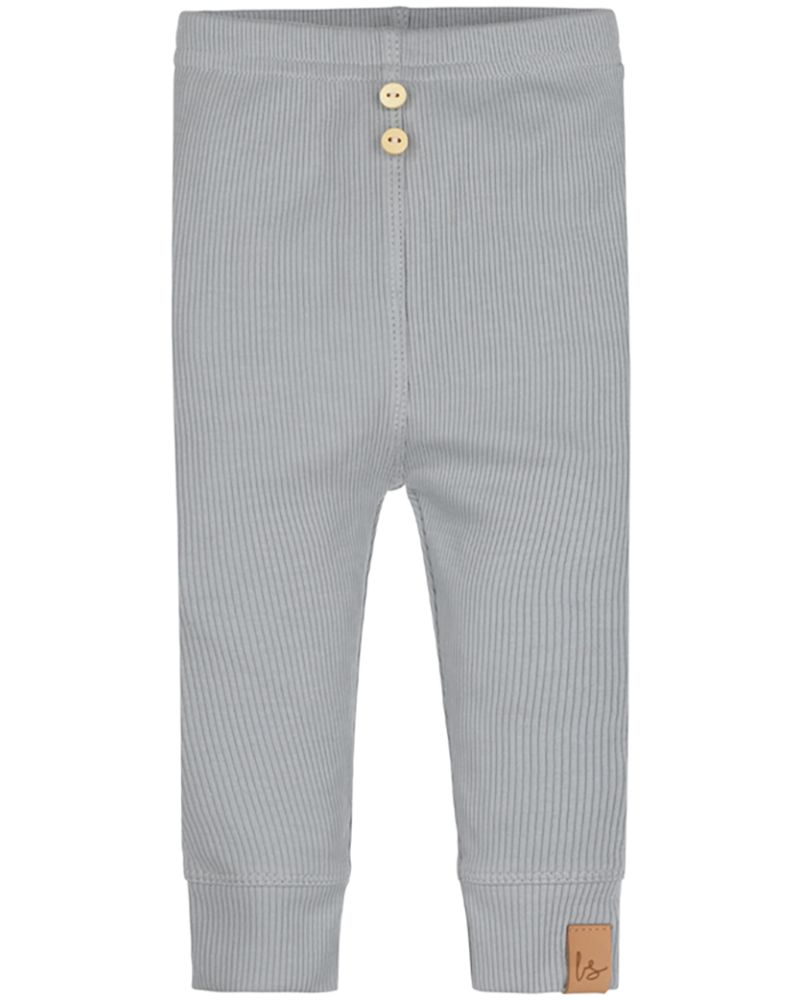 Broekje rib buttons (greyblue)