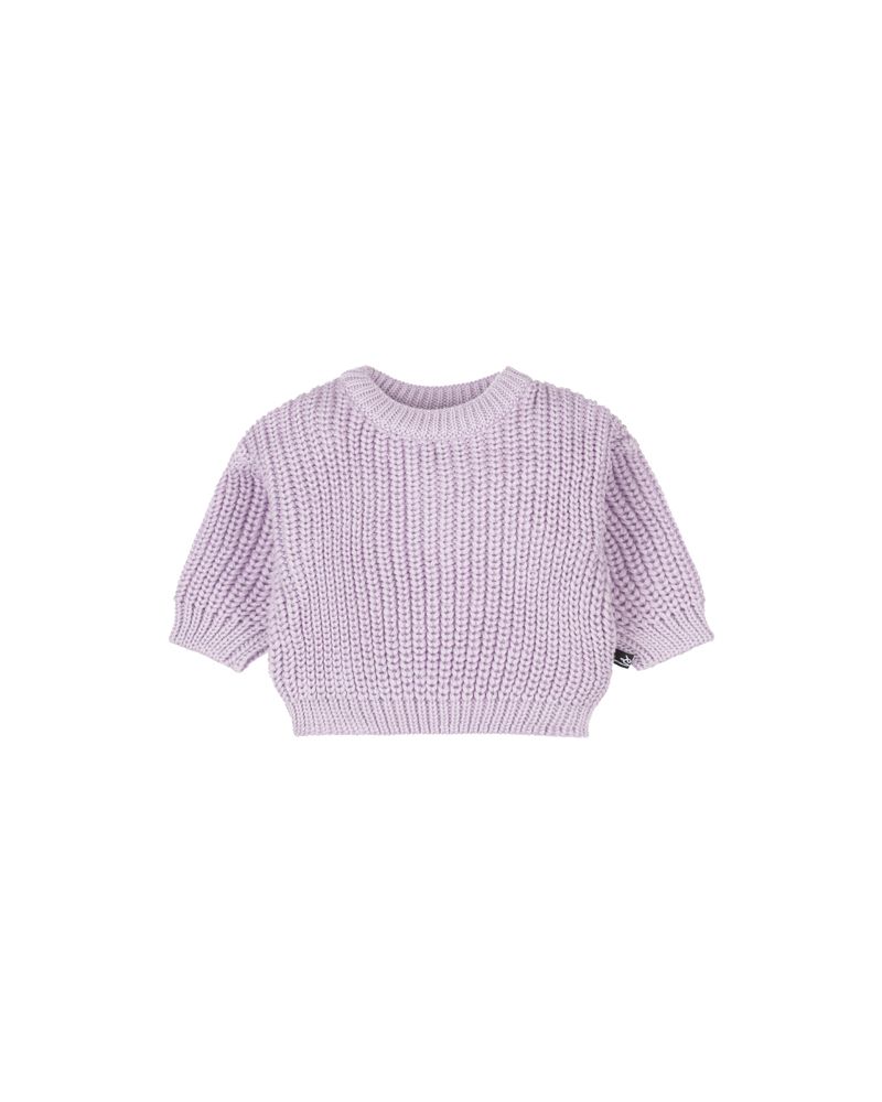 Knitted sweater (lavendel)