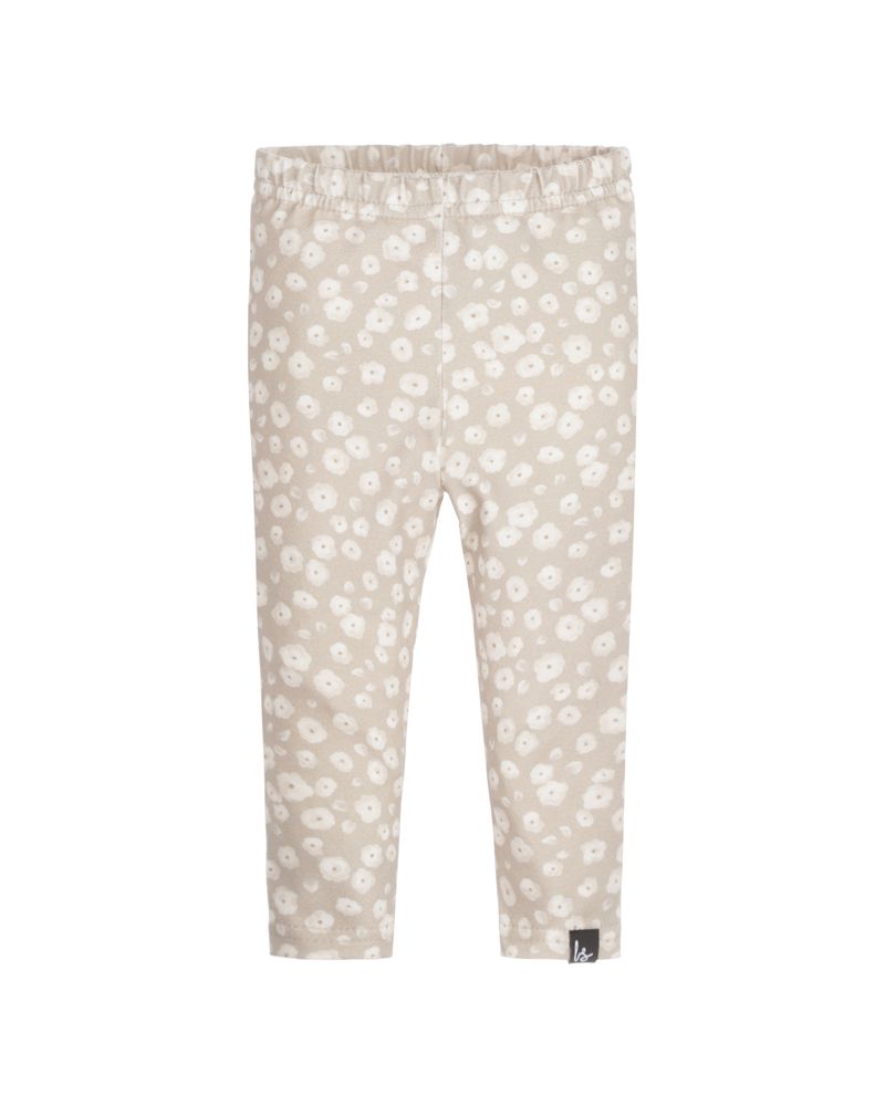 Legging floral mila beige
