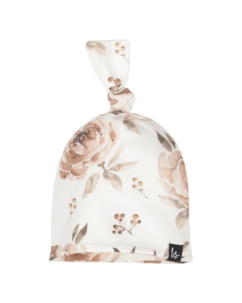 Knot mutsje roses