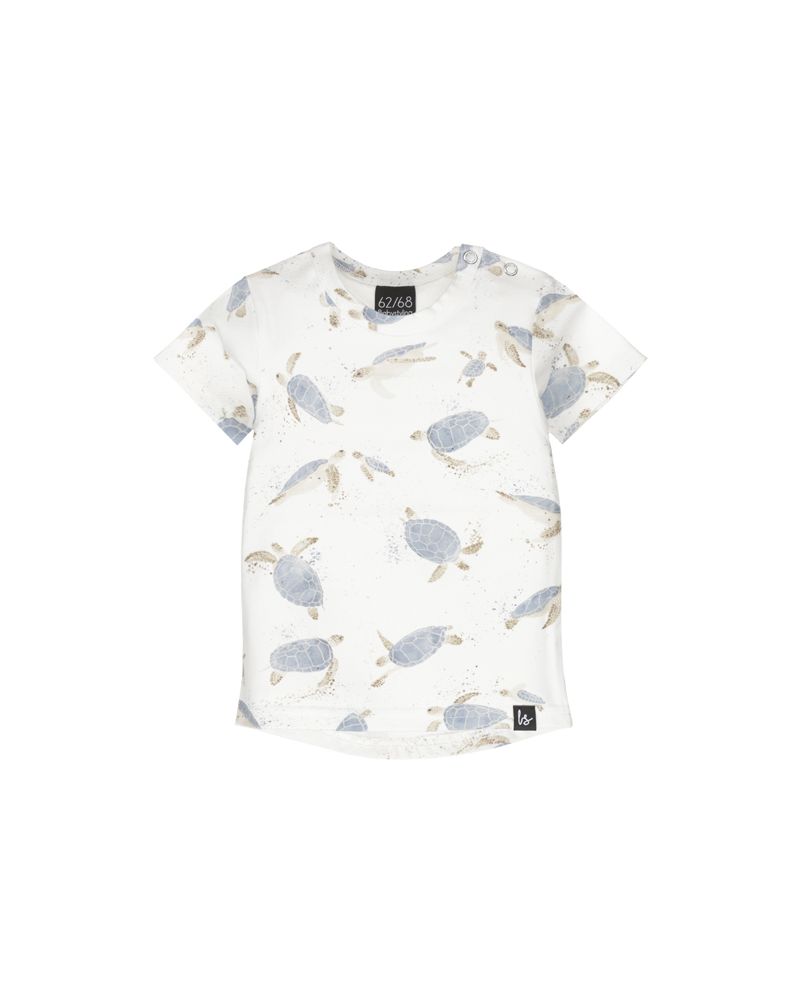 Turtles (blue) t-shirt (rounded back)