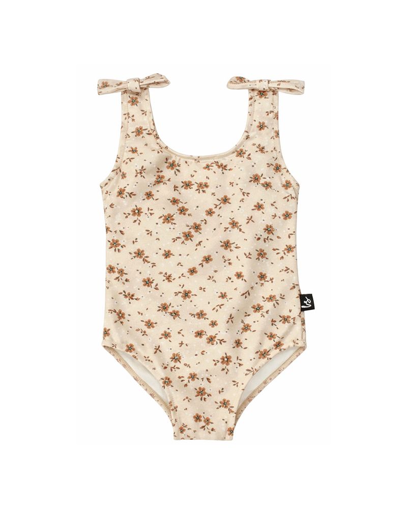 PRE-ORDER Badpakje ivy flowers sand (UPF50 uv-protection)