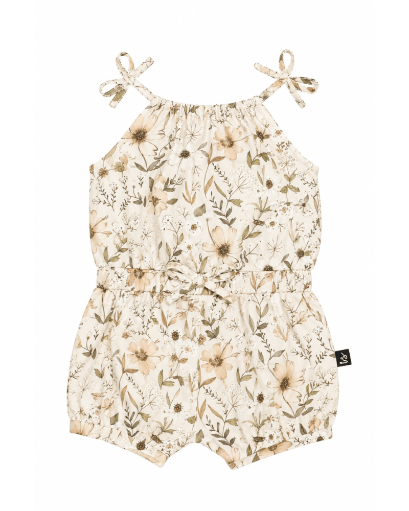 Summer onesie vintage bloom